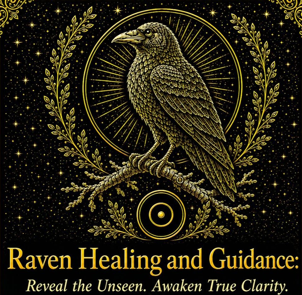 Raven Healing and Guidance: Reveal the Unseen. Awaken True Clarity.