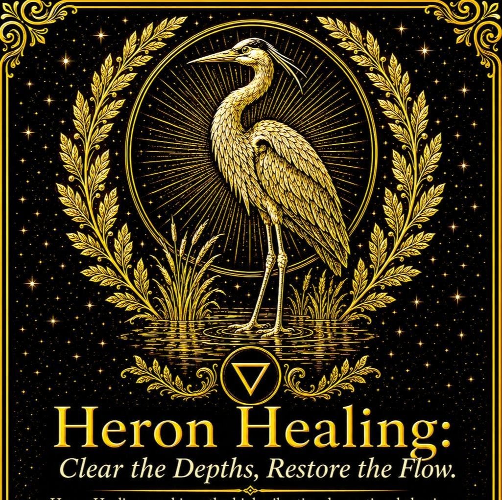Heron Healing: Clear the Depths, Restore the Flow
