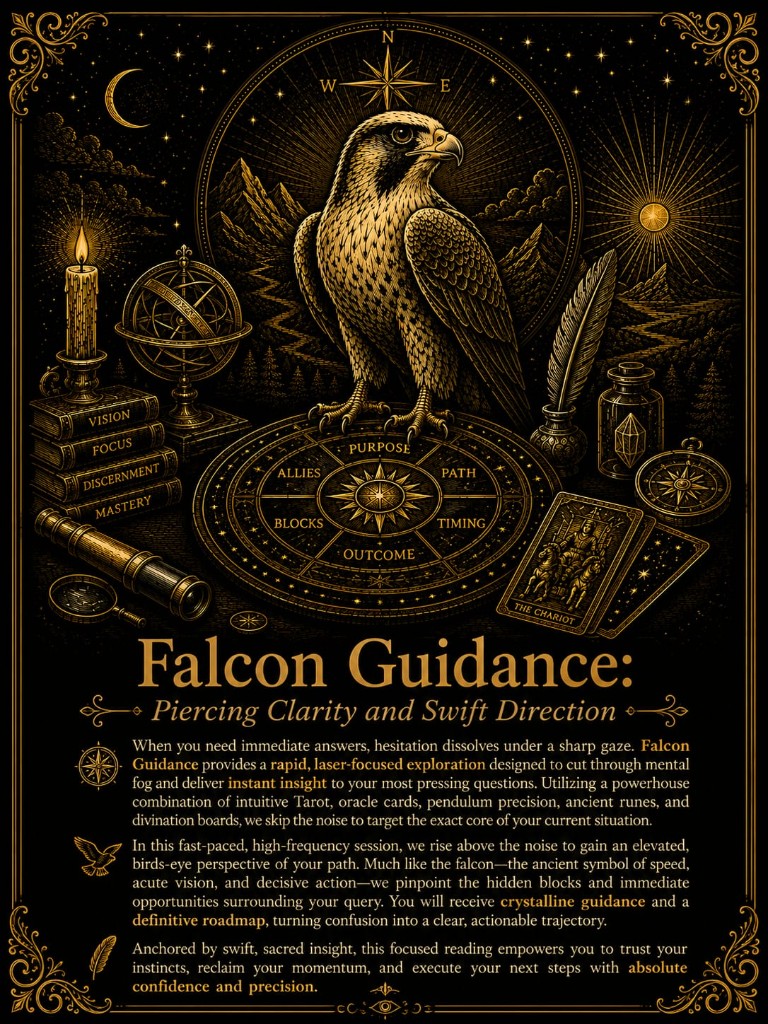 Falcon Guidance: Piercing Clarity and Swift Direction