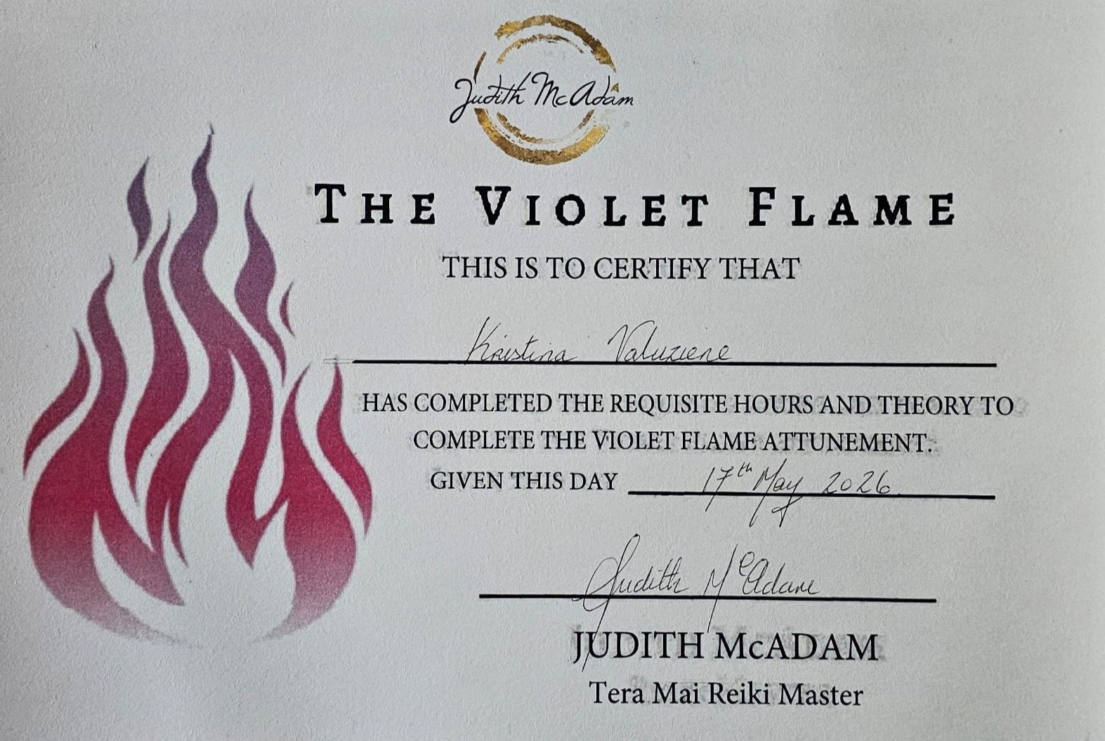 Violet Flame Angelic Healing