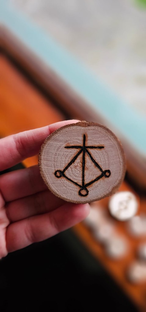 Geometric Sigil Protection Amulet
