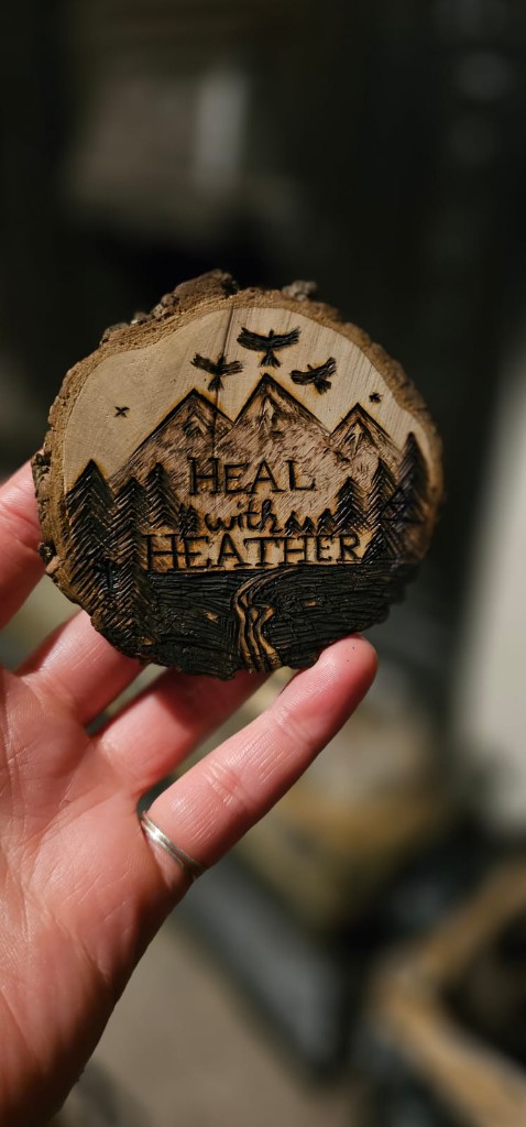 Healing Journey Wooden Symbol