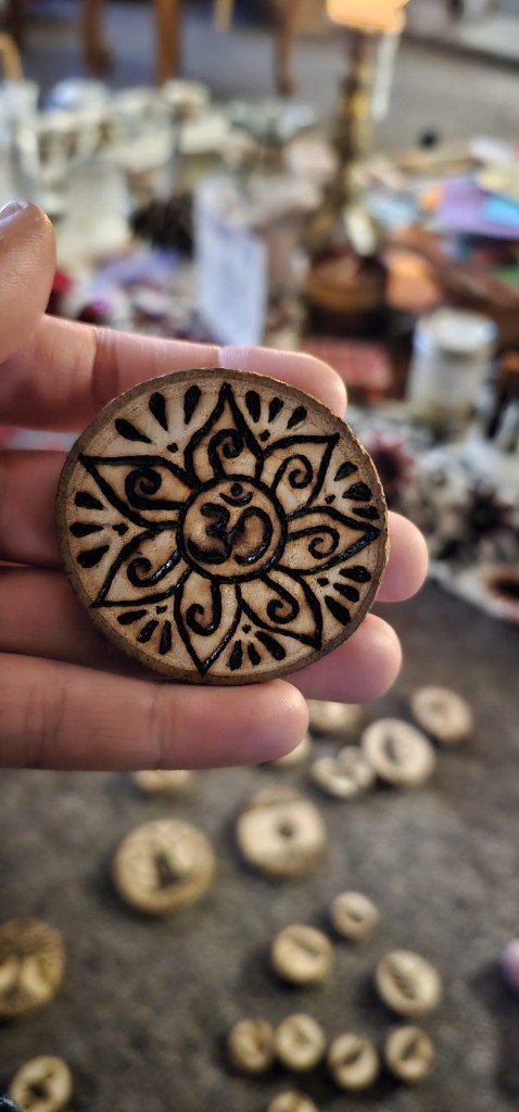 Om Mandala Meditation Disc