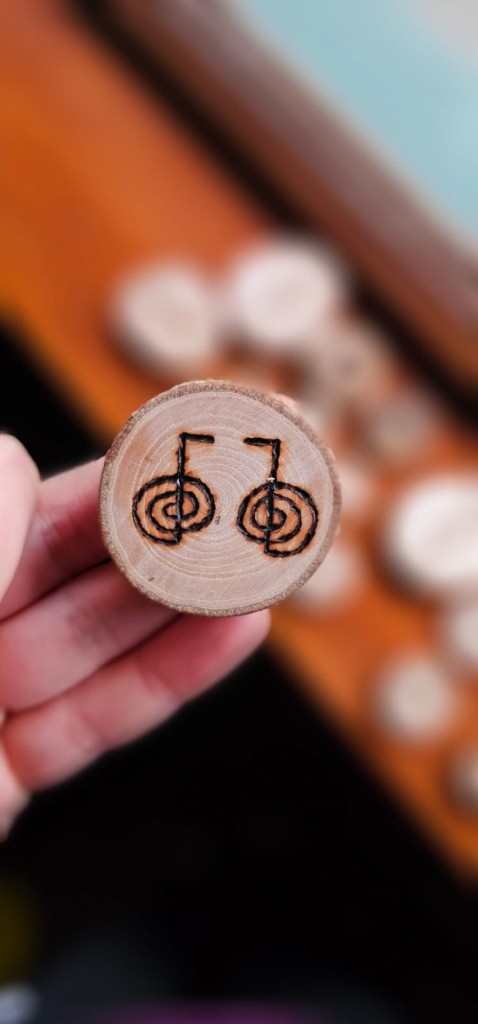 Reiki Cho Ku Rei Wooden Token